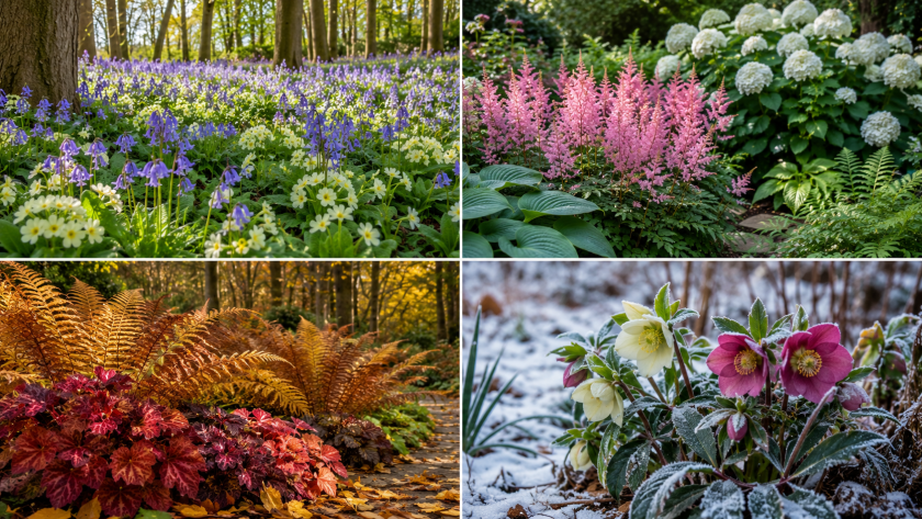 Shade Loving Plants by Season