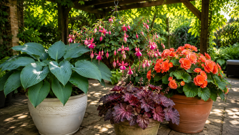 Shade Loving Plants for Containers