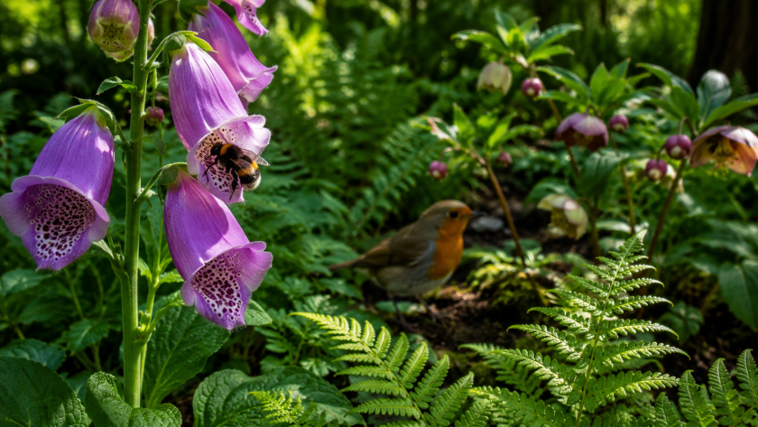 Wildlife Value of Shade Gardens