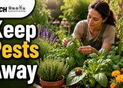 Keep pests away in the garden