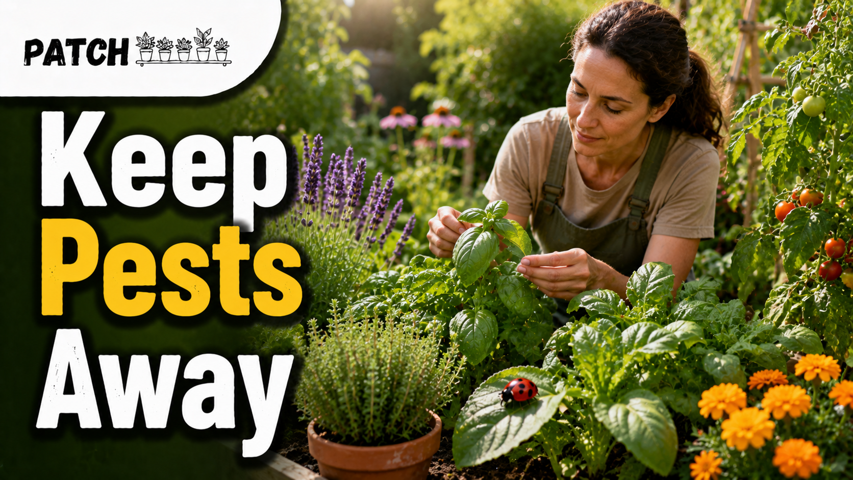 Keep pests away in the garden