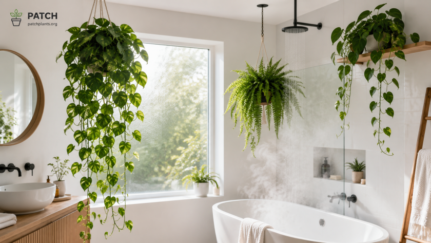 Low-Light Hanging Plants for Shelves, Showers & Ceilings: Complete Guide to Best Indoor Hanging Plants