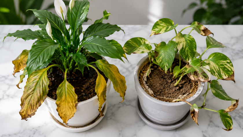 Overwatering vs Underwatering