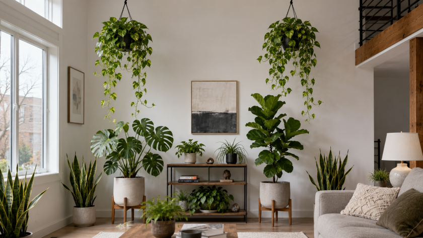 Low-Light Hanging Plants for Shelves, Showers & Ceilings: Complete Guide to Best Indoor Hanging Plants 5 Styling Low-Light Hanging Plants for Maximum Impact