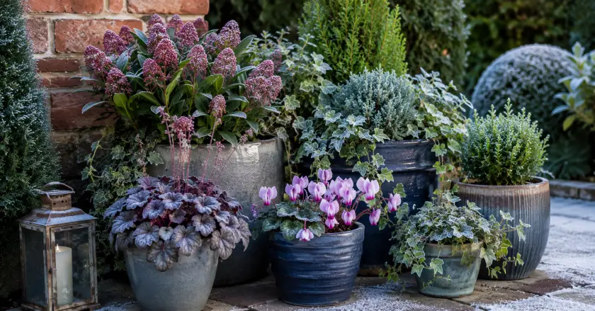 Winter Plants for Pots, Patios, and Small Gardens
