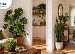 How to Style Indoor Plants by Room — Kitchen, Hallway, Entryway & More