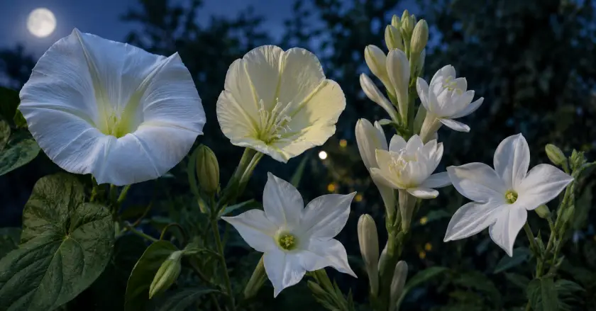 Plants That Bloom at Night: Create a Moon Garden 3 Best Plants That Bloom at Night