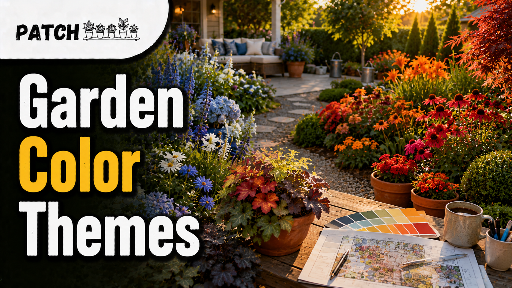 Colorful garden design inspiration thumbnail