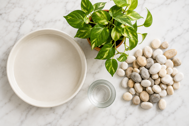How to Build a DIY Indoor Humidity Tray for Your Plants 2 How to Build a DIY Indoor Humidity Tray