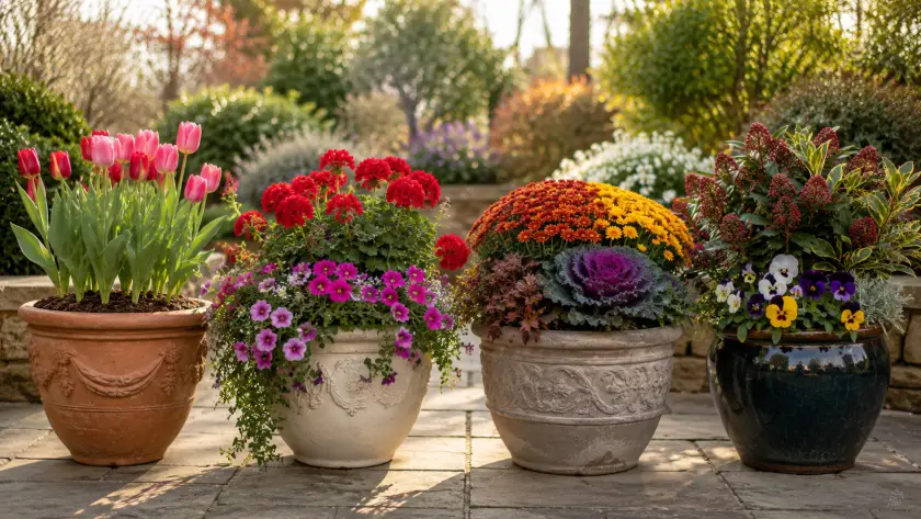 The Best Plants for Container Gardening on Patios: Complete Guide 5 Seasonal Container Gardening