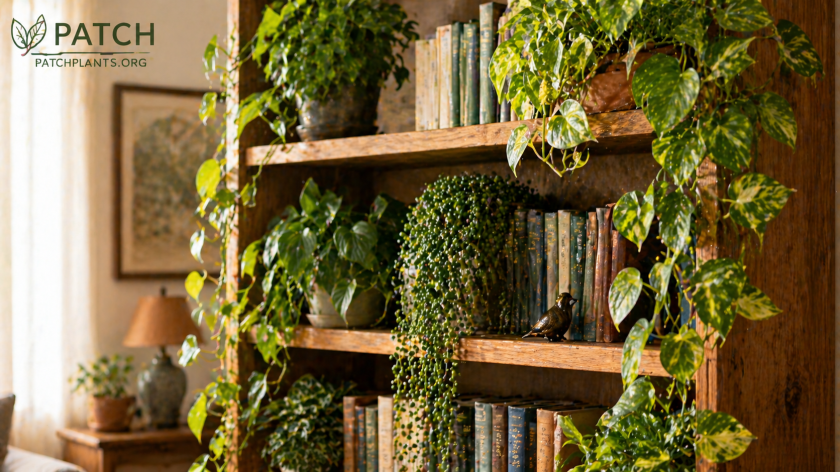 Trailing Plants That Look Stunning on Shelves & Bookcases