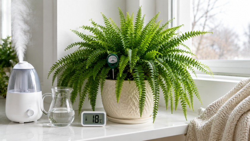Boston Fern Care Guide: How to Grow Nephrolepis Exaltata 4 Boston Fern Winter Care
