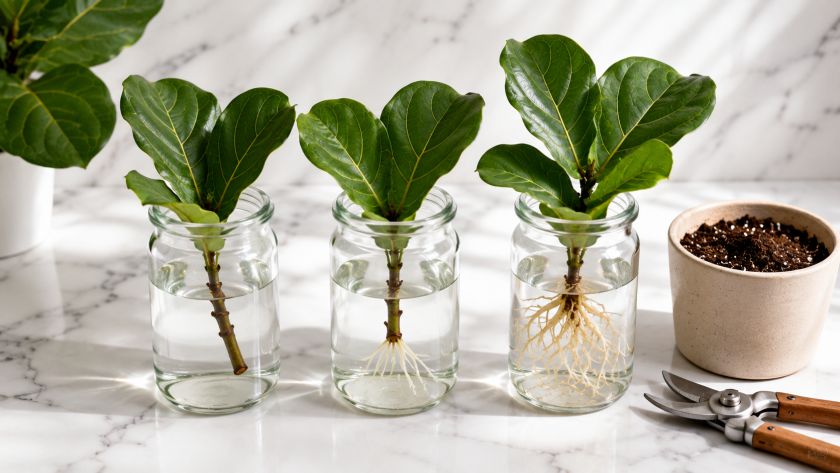 Fiddle Leaf Fig Propagation