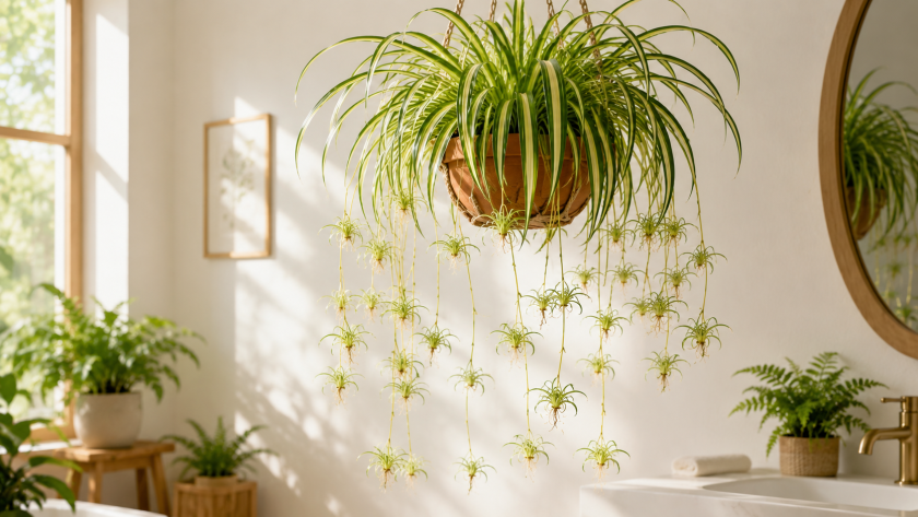 Hanging Spider Plant Care