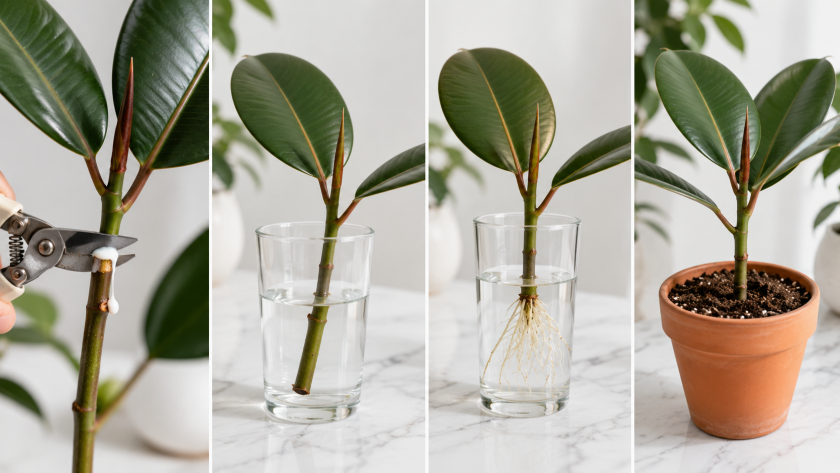 How to Propagate Rubber Plant