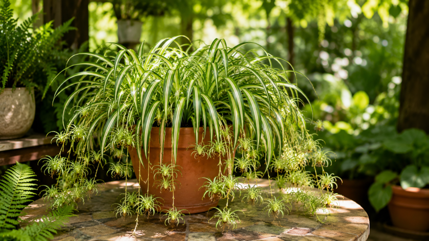 Outdoor Spider Plant Care