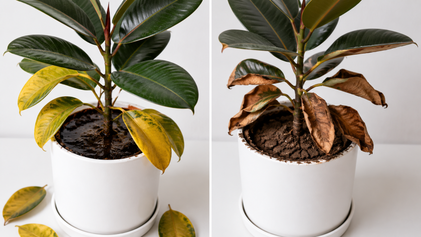 Rubber Plant Dropping Leaves