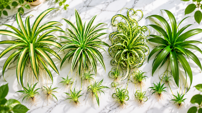 Spider Plant Varieties