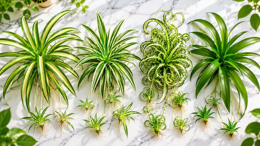 Spider Plant Varieties