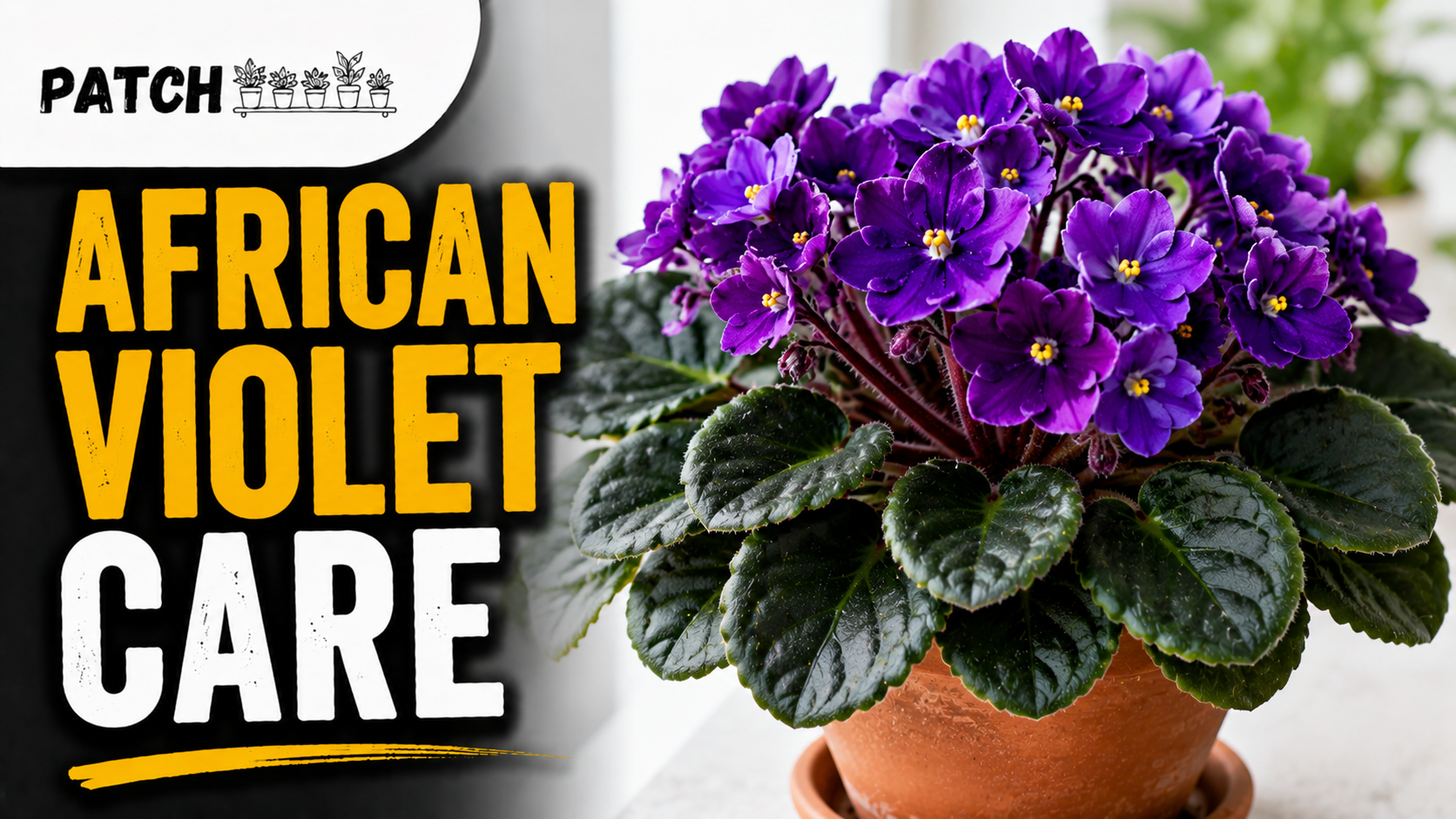 African Violet Care Guide - Watering, Light, Soil & Problems