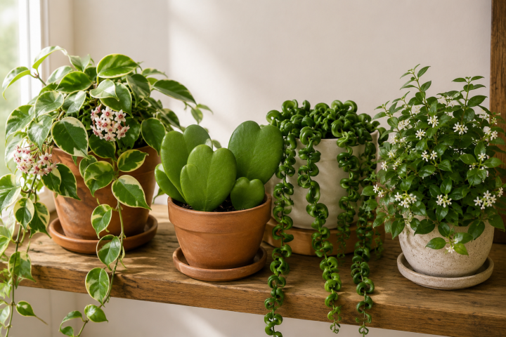 Hoya Plant Care Guide: How to Grow, Water and Get Your Hoya to Bloom 4 Popular Hoya Varieties