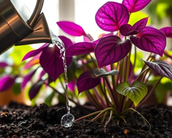 purple passion plant watering tips purple passion plant watering tips with moist soil and bright indoor light