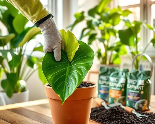 elephant ear plant soil indoors elephant ear plant soil mix indoors with potting mix and drainage