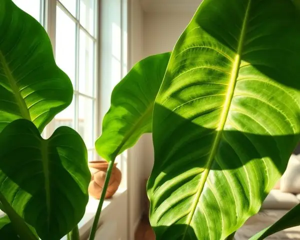 elephant ear plant indoors light and care elephant ear plant indoors in bright indirect light with healthy large leaves