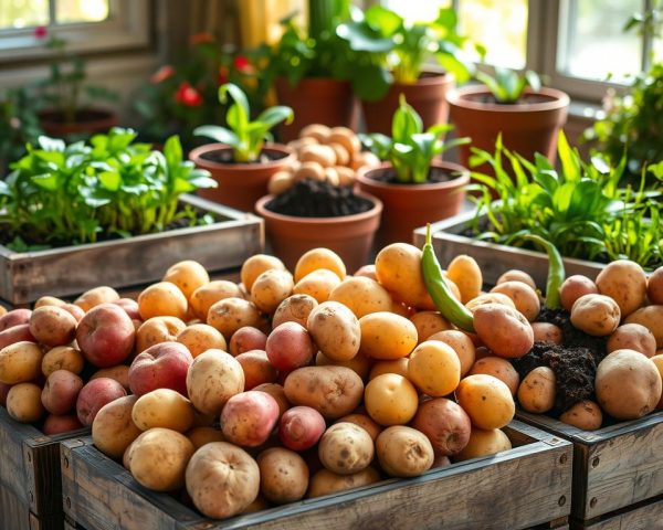 seed potatoes for containers including red yellow and fingerling potatoes