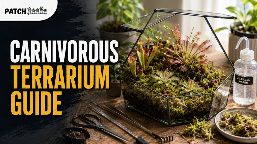 Carnivorous Plant Terrarium Setup Guide for Beginners 6 Carnivorous terrarium gardening guide