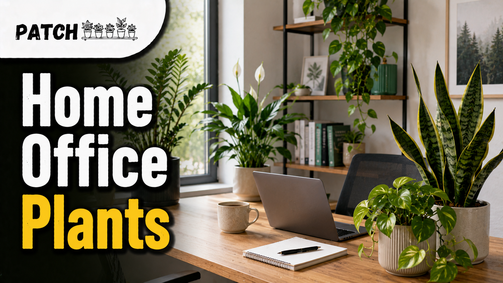 Improve Home Office with Plants: 15 Best Proven Ideas 17 Home Office with Plants: 15 Best Proven Ideas