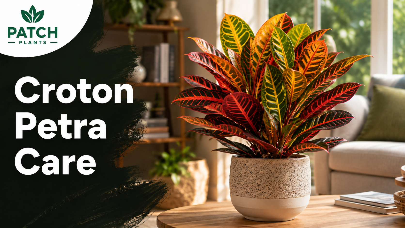 Croton Petra Plant: 11 Care Tips for Bright Foliage 1 Croton Petra Care Guide