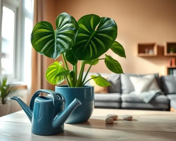 elephant ear plant indoors elephant ear plant indoors in a bright room with large tropical leaves