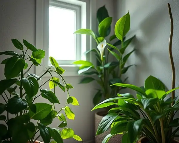 plants for bathroom no light in a dark bathroom with green foliage plants