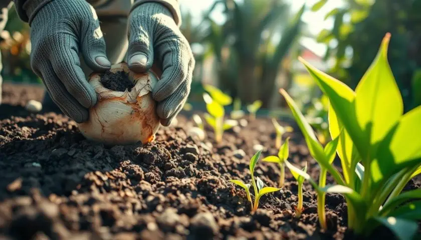 how deep to plant elephant ear bulbs how deep to plant elephant ear bulbs in rich dark soil