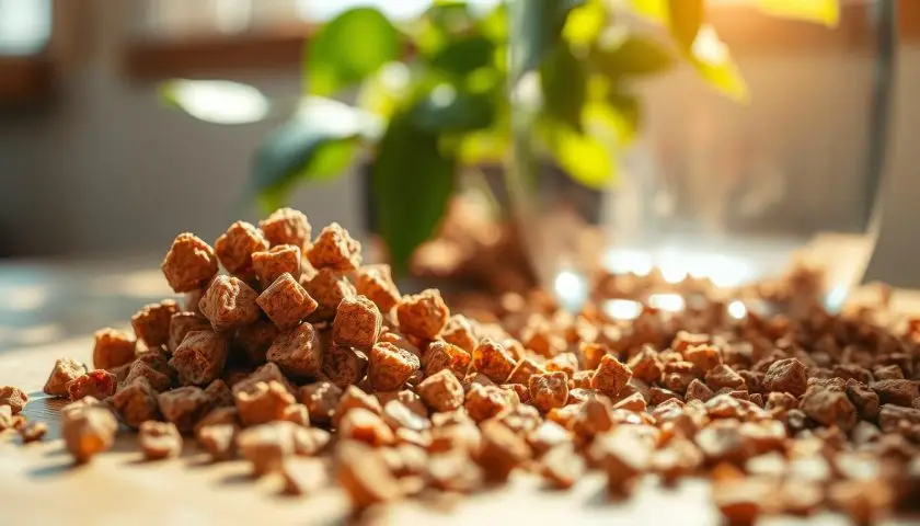 LECA balls for plants close up of LECA balls for plants showing porous expanded clay pellets