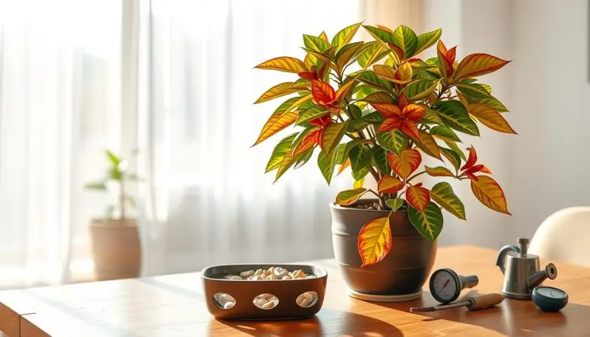 temperature and humidity for croton trees temperature and humidity for croton trees with pebble tray and indoor plant tools