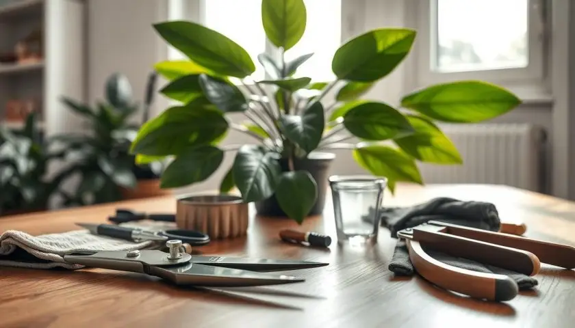 schefflera pruning tools schefflera pruning tools including clean pruners scissors gloves and plant care supplies
