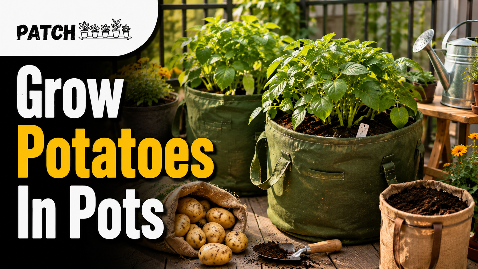 Growing Potato Plants in Pots: 11 Beginner Tips 1 Growing Potato Plants in Pots: 11 Beginner Tips