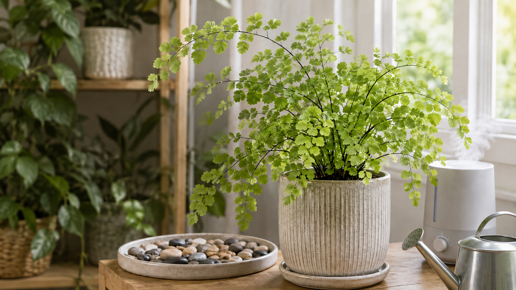 Maidenhair Fern Care: 9 Humidity, Water and Light Tips 1 Maidenhair Fern Care: 9 Humidity, Water and Light Tips