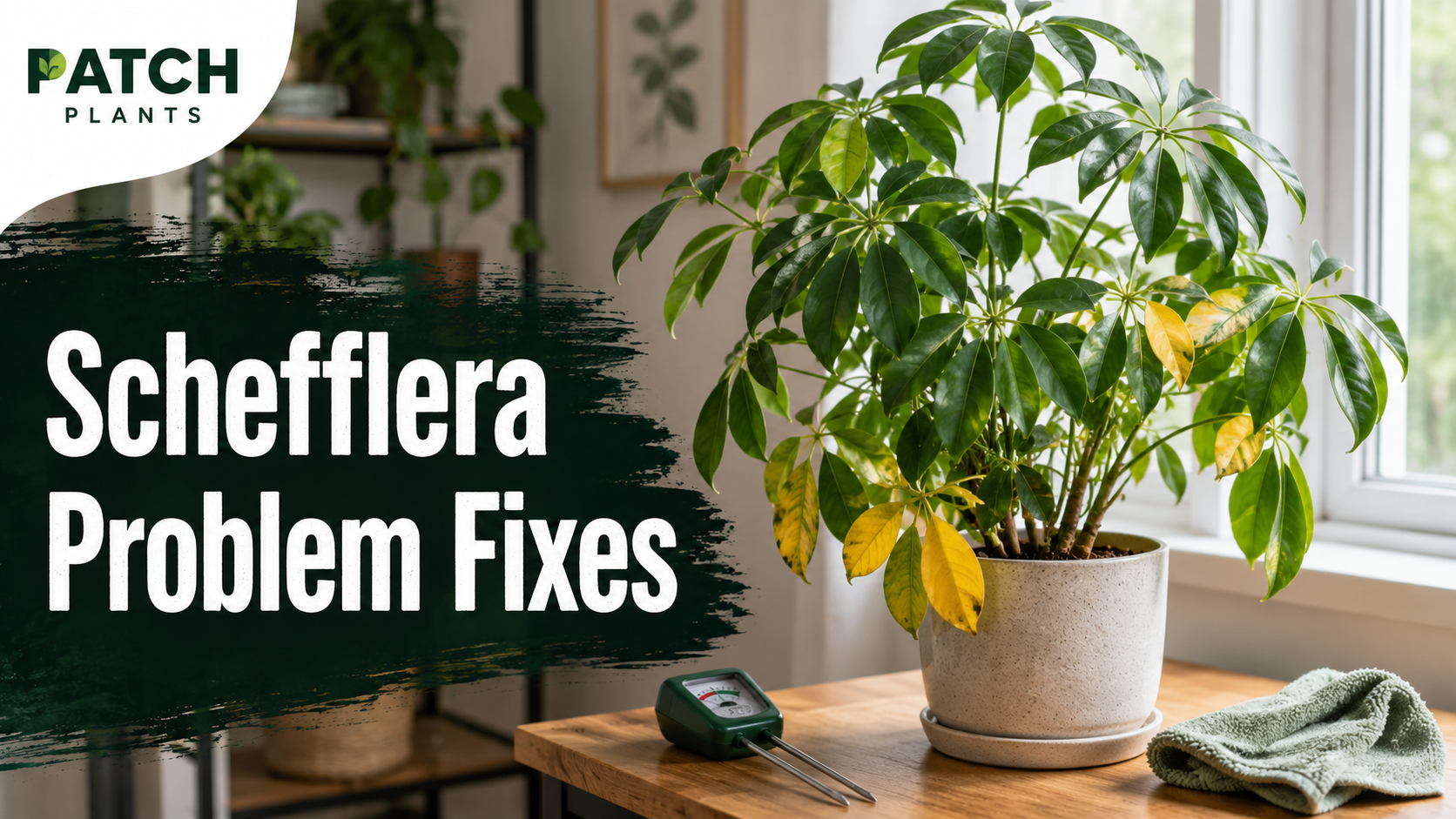 Schefflera Plant Problems: 11 Fixes for Droop, Yellow Leaves and Pests 1 Schefflera Plant Problems: 11 Fixes for Droop, Yellow Leaves and Pests
