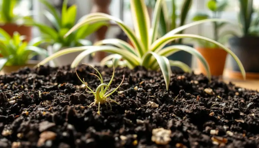 spider plant soil mix for a healthy indoor spider plant