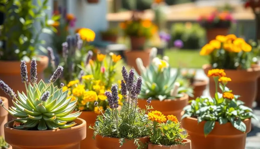 15 Low-Maintenance Outdoor Potted Plants for Full Sun 2 low-maintenance outdoor potted plants for full sun