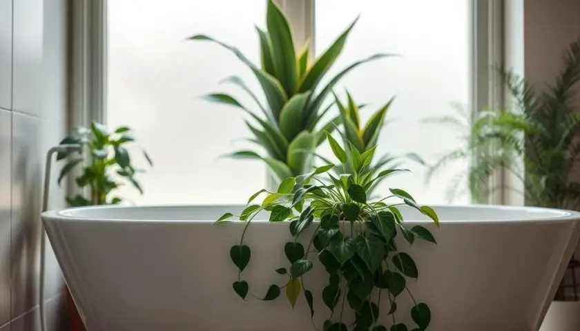 13 Plants in Shower: Humidity-Loving Bathroom Picks 4 best shower plants in a bright humid bathroom