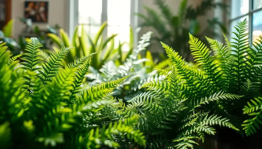 Full Sun Ferns: 11 Ferns That Handle Brighter Conditions 3 ferns growing in brighter light conditions