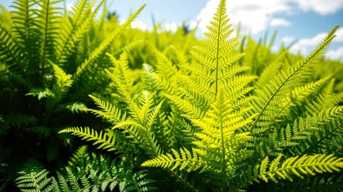 full sun ferns