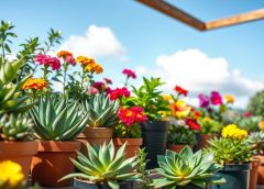 15 Low-Maintenance Outdoor Potted Plants for Full Sun