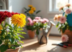 mums potted plant