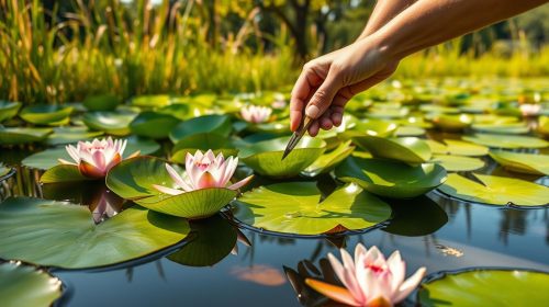 water lily maintenance